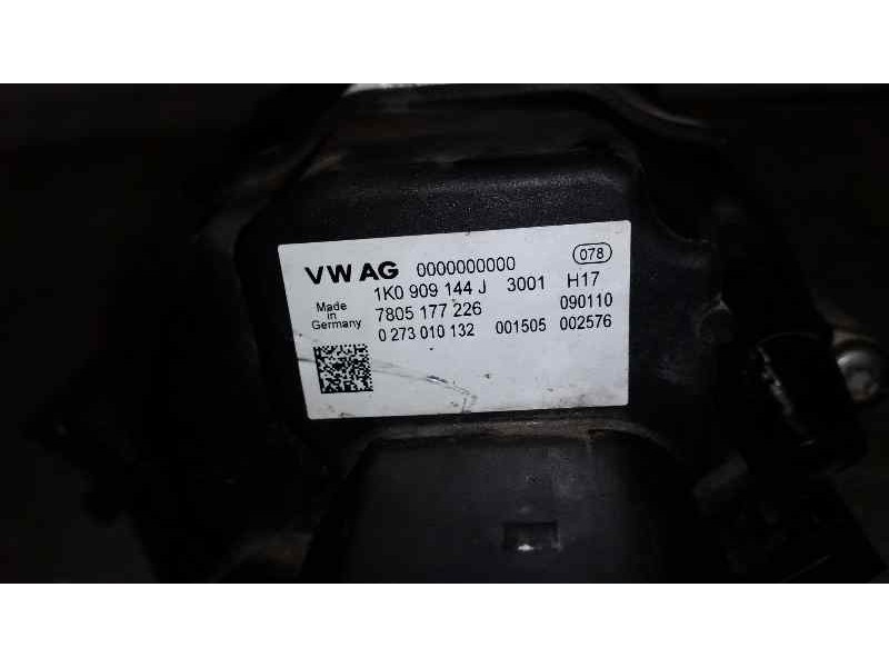 Recambio de cremallera direccion para volkswagen golf vi (5k1) advance referencia OEM IAM 7805177226 1K0909144J ELECTRO-MECANICA