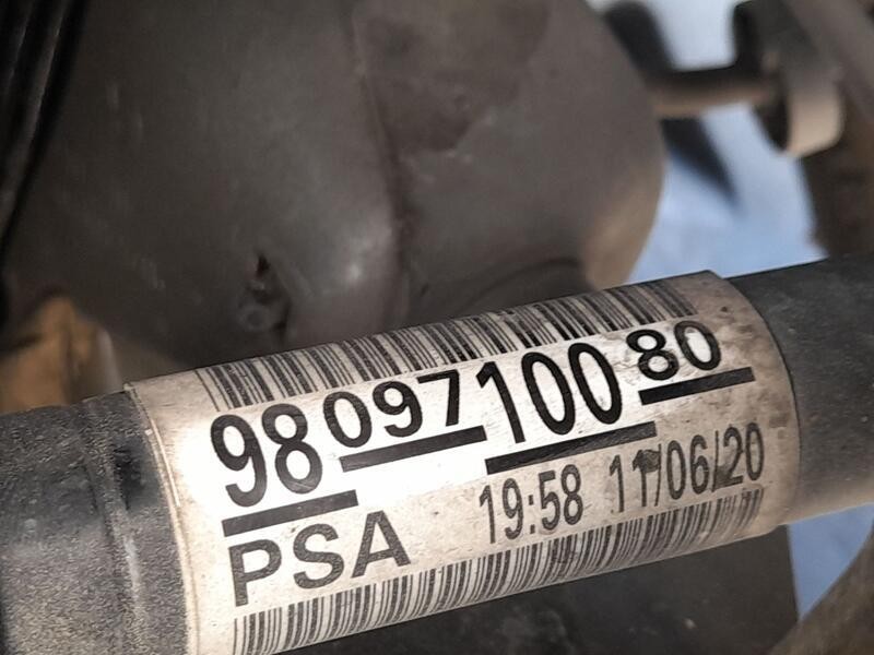 Recambio de transmision delantera izquierda para opel crossland x / crossland (p17, p2qo) 1.5 turbo d (75) referencia OEM IAM 98