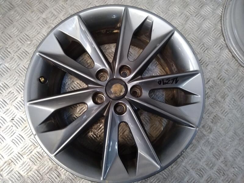 Recambio de juego llantas aluminio para seat ibiza (6j5) style tech referencia OEM IAM 7X16 5 TORN ET43 ALUMINIO ROZADAS