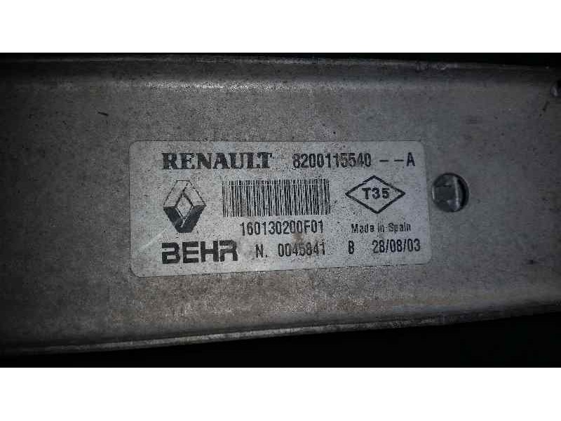 Recambio de intercooler para renault scenic ii authentique referencia OEM IAM 160130200F01 8200115540A BEHR