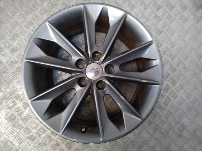 Recambio de juego llantas aluminio para seat ibiza (6j5) style tech referencia OEM IAM 7X16 5 TORN ET43 ALUMINIO ROZADAS