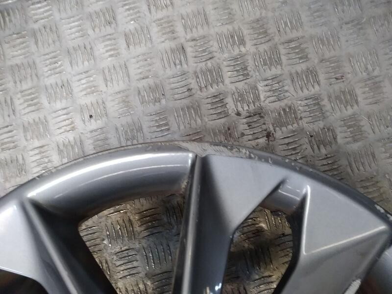 Recambio de juego llantas aluminio para seat ibiza (6j5) style tech referencia OEM IAM 7X16 5 TORN ET43 ALUMINIO ROZADAS