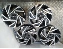 Recambio de juego llantas aluminio para hyundai i 20 tecno mild-hybrid referencia OEM IAM 6X16 4 TORN ET50 ALUMINIO ROZADAS