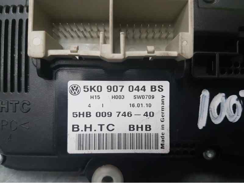 Recambio de mando climatizador para volkswagen golf vi (5k1) advance referencia OEM IAM 5K0907044BS 5HB00974640 