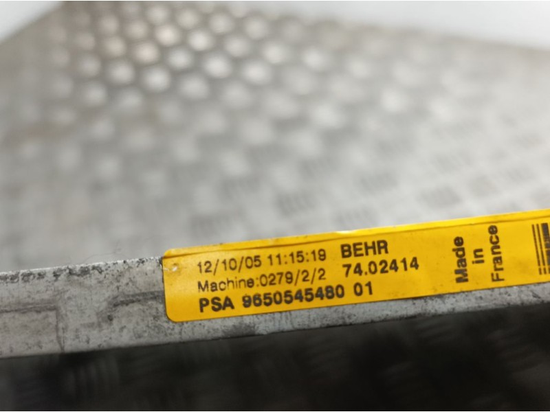 Recambio de condensador / radiador aire acondicionado para peugeot 307 berlina (s2) xs referencia OEM IAM 9650545480 7402414 BEH