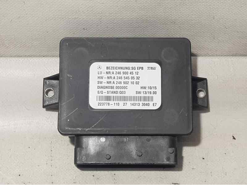 Recambio de modulo electronico para mercedes-benz clase a (w176) a 180 cdi blueefficiency (176.012) referencia OEM IAM 246900451