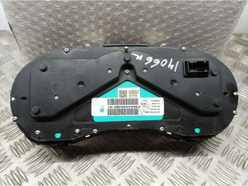 Recambio de cuadro instrumentos para peugeot 307 berlina (s2) xs referencia OEM IAM 9654485280 NS5283348S SAGEM