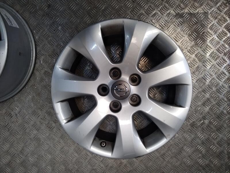 Recambio de juego llantas aluminio para opel insignia berlina selective referencia OEM IAM 7X17 5 TORN ET41 ALUMINIO ROZADAS