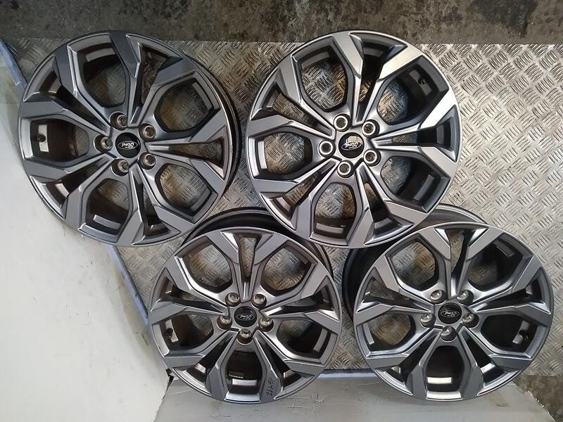 Recambio de juego llantas aluminio para ford focus st-line referencia OEM IAM 7X17 5 TORN ET50 ALUMINIO ROZADAS