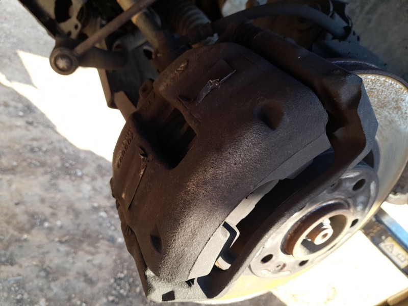 Recambio de pinza freno delantera izquierda para peugeot partner furgoneta/monovolumen (k9) 1.5 bluehdi 100 referencia OEM IAM 1