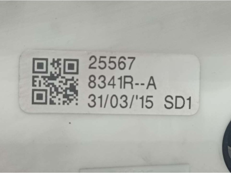 Recambio de mando luces y limpia para renault kadjar experience referencia OEM IAM 255678341R  