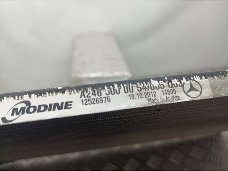 Recambio de condensador / radiador aire acondicionado para mercedes-benz clase b (w246) b 200 cdi be (246.201) referencia OEM IA