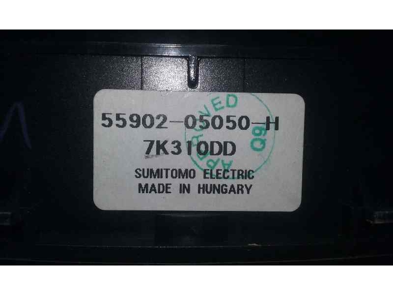 Recambio de mando climatizador para toyota avensis berlina (t25) 1.8 sol sedán (4-ptas.) referencia OEM IAM 7K310DD 5590205050H 