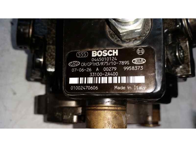 Recambio de bomba alta presion para kia cee´d 1.6 crdi cat referencia OEM IAM 0445010124 331002A400 BOSCH