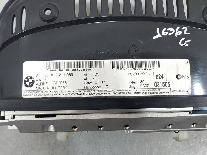 Recambio de sistema navegacion gps para bmw serie 3 berlina (e90) 318d referencia OEM IAM 65829211969  