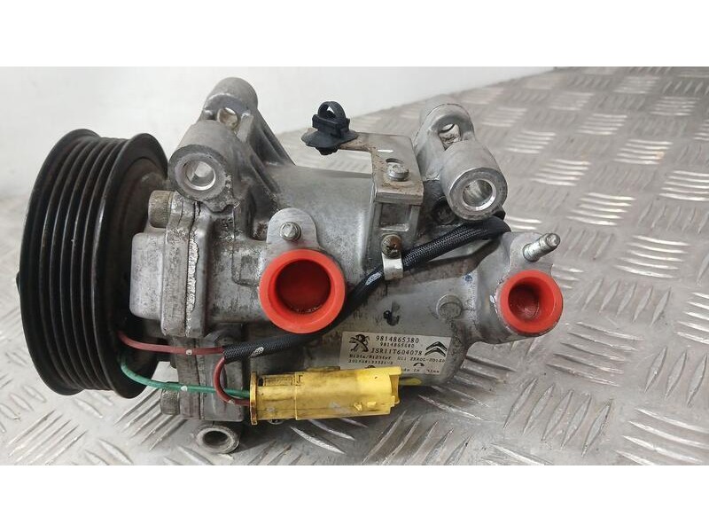 Recambio de compresor aire acondicionado para citroën c-elysée exclusive referencia OEM IAM 9814865380  JSR11T604078