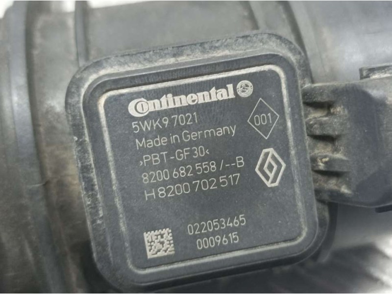 Recambio de caudalimetro para dacia lodgy ambiance referencia OEM IAM 8200682558B 5WK97021 CONTINENTAL