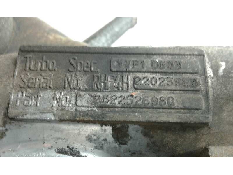 Recambio de turbocompresor para citroën xsara picasso 2.0 hdi cat (rhy / dw10td) referencia OEM IAM VVP10602 9622526980 IHI