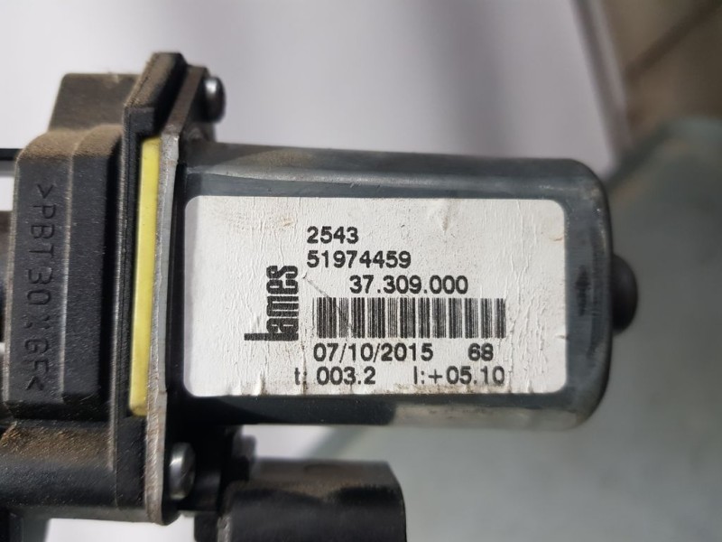 Recambio de elevalunas delantero derecho para ford ka (ccu) urban referencia OEM IAM 51974459 37309000 LAMES ELECTRICO 2 PINS