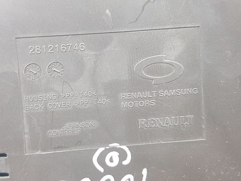 Recambio de cuadro instrumentos para renault fluence (l3_) 1.5 dci (l30d, l30l, l306, l33f, l33l, l33m, l33v, l33w) referencia O