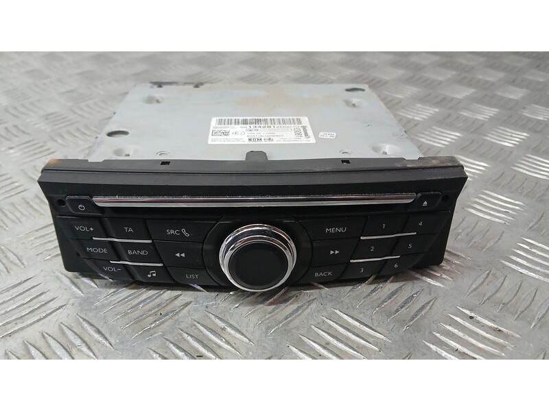 Recambio de sistema audio / radio cd para citroën c-elysée exclusive referencia OEM IAM 98134281ZD CONTINENTAL A2C97313200
