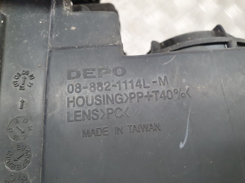 Recambio de faro izquierdo para mg serie 25 (rf) classic (3-ptas.) referencia OEM IAM 088821114L  