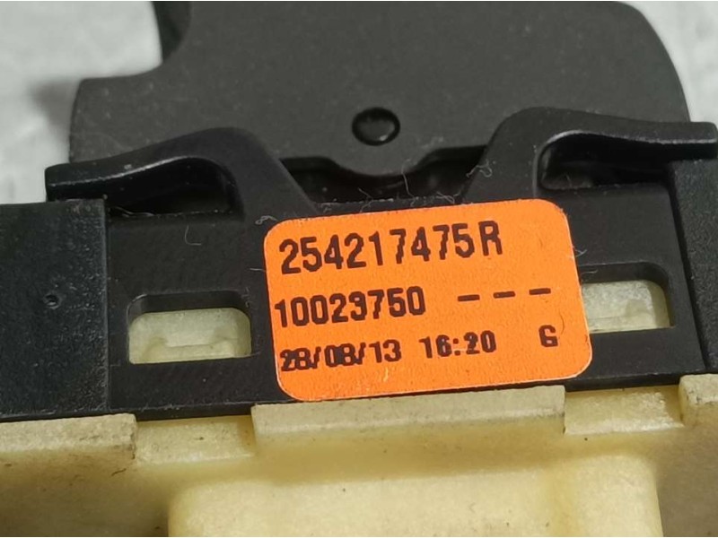 Recambio de mando elevalunas delantero derecho para dacia lodgy ambiance referencia OEM IAM 254217475R  