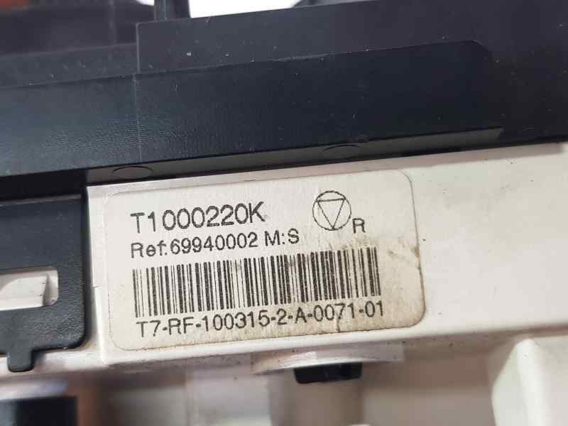 Recambio de mando calefaccion / aire acondicionado para peugeot 308 confort referencia OEM IAM 69940002 T1000220K 