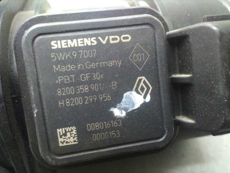 Recambio de caudalimetro para renault clio iii 1.5 dci diesel cat referencia OEM IAM 8200358901 5WK97007 SIEMENS