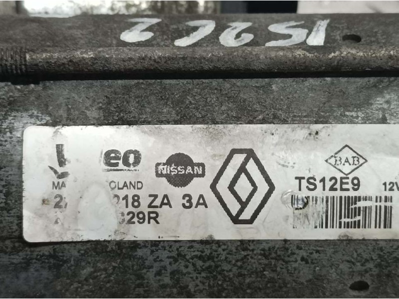 Recambio de motor arranque para dacia lodgy ambiance referencia OEM IAM 233003329R TS12E9 VALEO