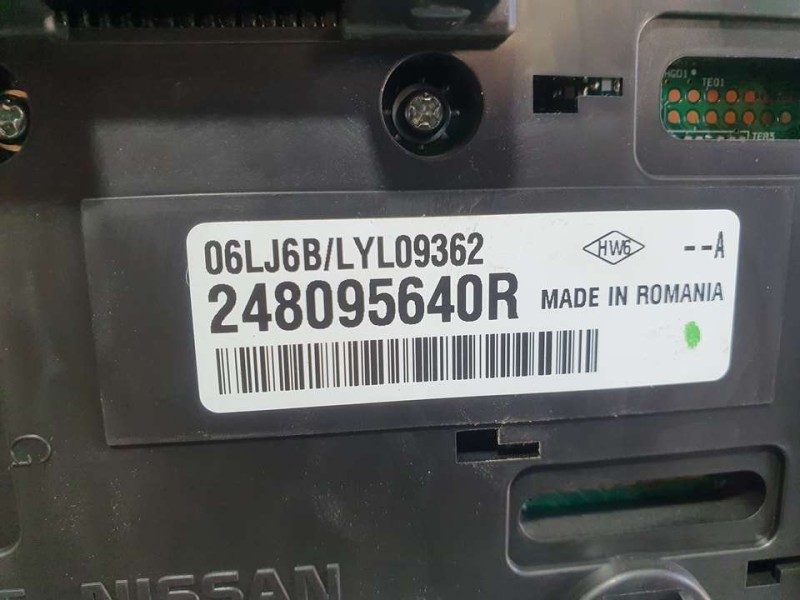 Recambio de cuadro instrumentos para renault clio v business referencia OEM IAM 248095640R  