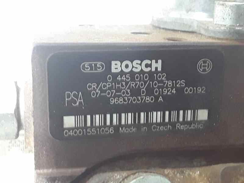 Recambio de bomba alta presion para peugeot 207 1.4 hdi referencia OEM IAM 96833703780A 0445010102 BOSCH