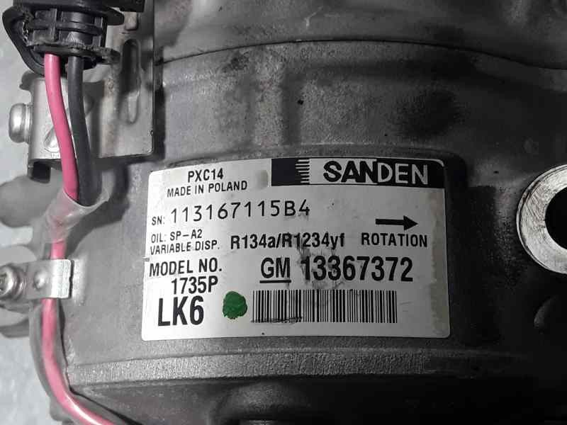 Recambio de compresor aire acondicionado para opel astra k lim. 5türig dynamic referencia OEM IAM 13367372 1735P SANDEN