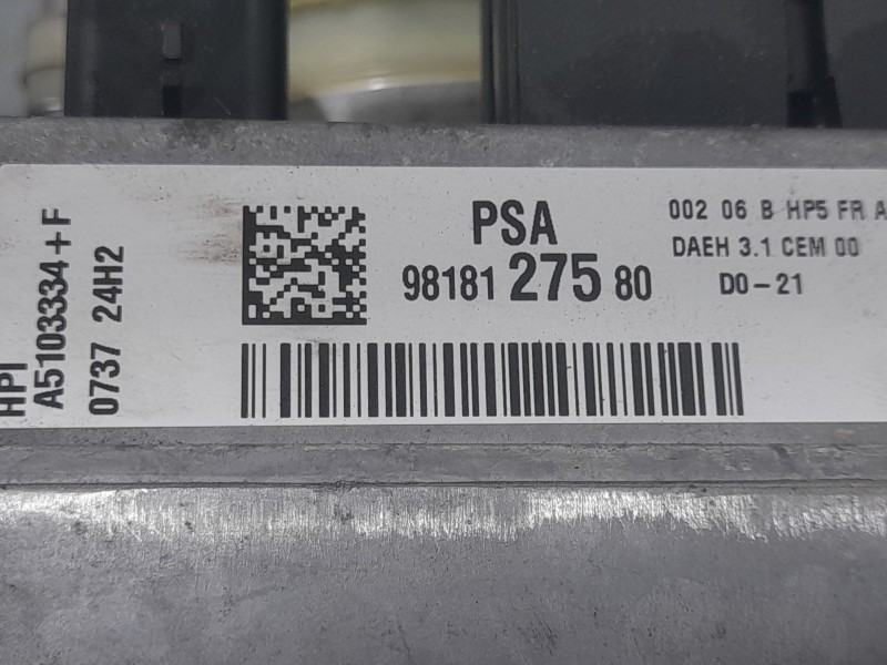 Recambio de bomba direccion electrica para fiat scudo furgoneta e-scudo (507) referencia OEM IAM 9818127580  