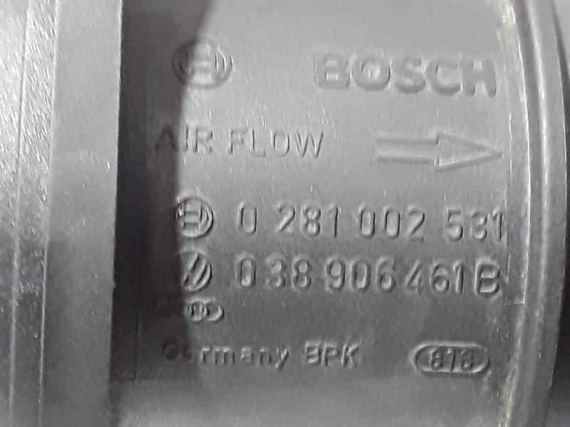 Recambio de caudalimetro para seat leon (1p1) stylance / style referencia OEM IAM 038906461B 0281002531 BOSCH