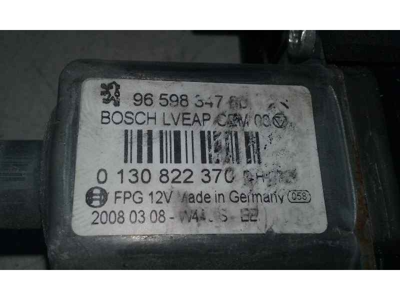 Recambio de elevalunas trasero derecho para peugeot 308 sport referencia OEM IAM  6 PINS ELECTRICO