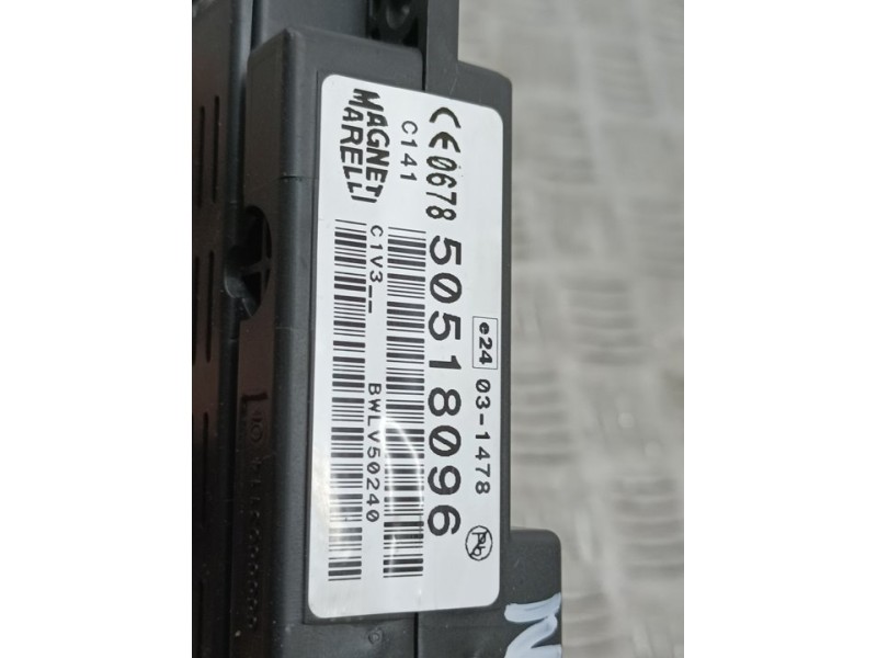 Recambio de modulo electronico para alfa romeo mito (145) distinctive referencia OEM IAM 50518096  MMAGNETI MARELLI ODULO DE BLU