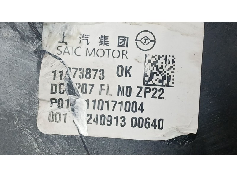 Recambio de elevalunas delantero izquierdo para mg mg 3 (5lfp) mg3 1.5 referencia OEM IAM 11873873 ELECTRICO 7 PINS 