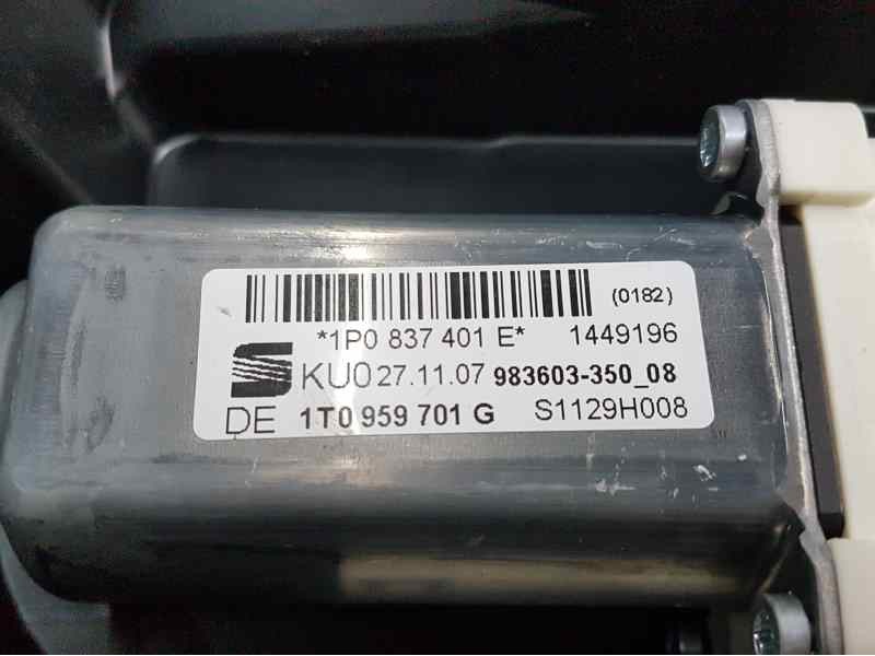 Recambio de elevalunas delantero izquierdo para seat leon (1p1) stylance / style referencia OEM IAM 1P0837401E 1T0959701G ELECTR