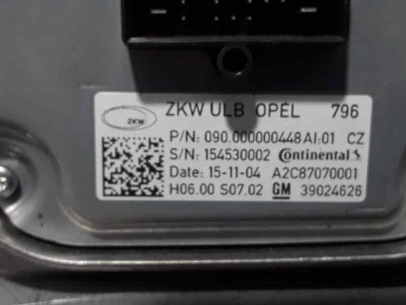 Recambio de centralita faro para opel astra k lim. 5türig dynamic referencia OEM IAM 39024626 A2C87070001 CONTINENTAL