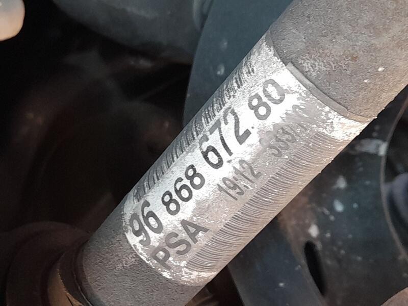 Recambio de transmision delantera izquierda para peugeot 508 i (8d_) 2.0 hdi referencia OEM IAM 9686867280  