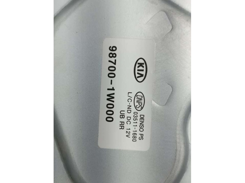 Recambio de motor limpia trasero para kia rio concept referencia OEM IAM 987001W000 035111680 