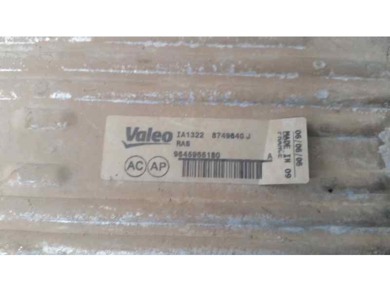 Recambio de intercooler para citroën xsara picasso 1.6 hdi 110 exclusive referencia OEM IAM IA1322 9645965180 VALEO