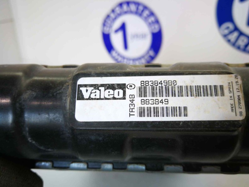 Recambio de radiador agua para volkswagen golf ii (191/193) 1.8 16v (kr) referencia OEM IAM 883849 TR348 VALEO