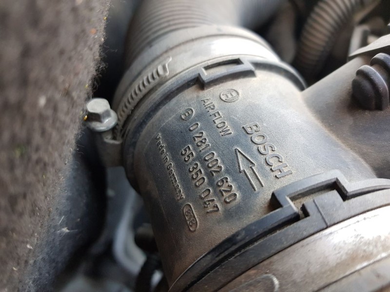 Recambio de caudalimetro para opel meriva cosmo referencia OEM IAM 55350047 0281002620 BOSCH