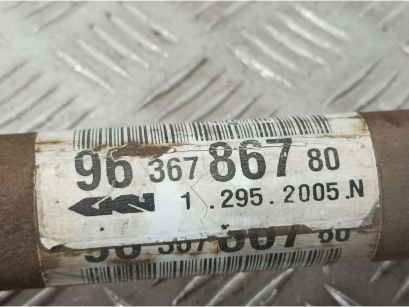 Recambio de transmision delantera izquierda para citroën c4 berlina exclusive referencia OEM IAM 9636786780  