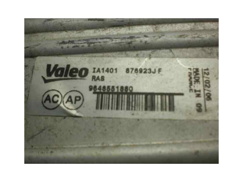 Recambio de intercooler para citroën c4 berlina collection referencia OEM IAM 9648551880  