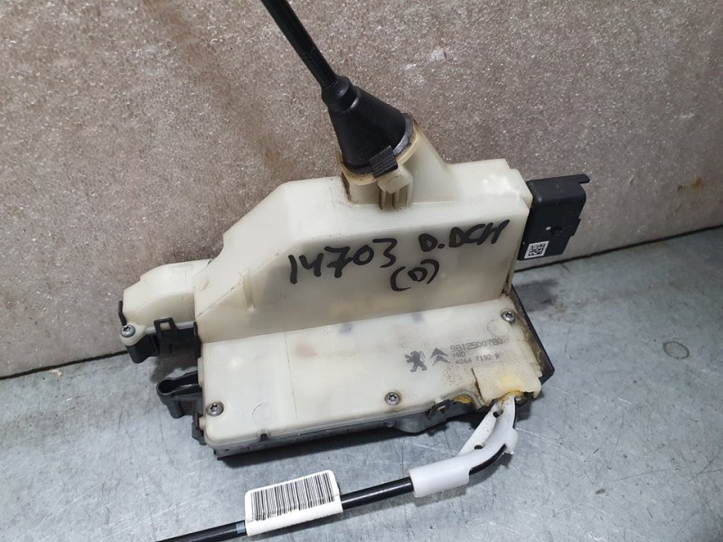 Recambio de cerradura puerta delantera derecha para peugeot 2008 (--.2013) 1.5 blue hdi referencia OEM IAM 9812500780 40647192R 