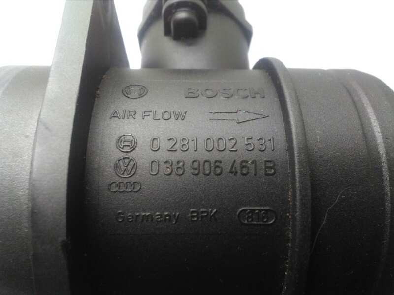 Recambio de caudalimetro para audi a3 (8p) 1.9 tdi ambiente referencia OEM IAM 038906461B 0281002531 BOSCH