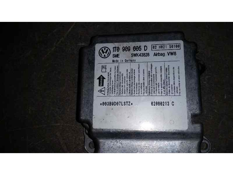 Recambio de kit airbag para volkswagen touran (1t2) edition referencia OEM IAM   C/ SALPICADERO